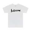 Interview Logo T-shirt - White