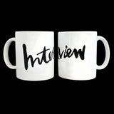 Interview Logo Mug (White or Yellow)