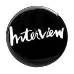 Interview Logo Pin
