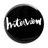 Interview Logo Pin